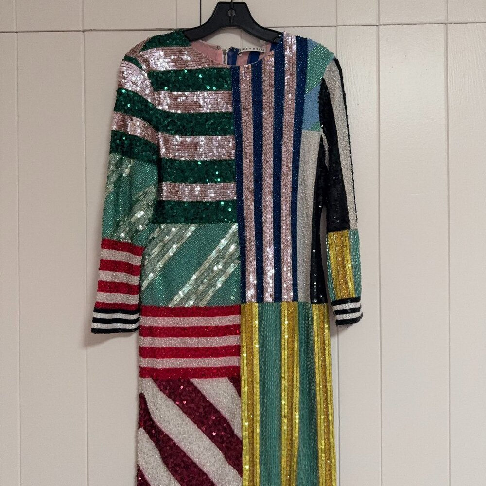 Alice + Olivia DELORA MINI DRESS